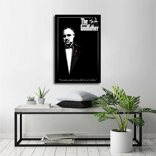 outdoor wall art reactionary gangr Movie Art Poster Canvas Painting Decor Wall Print Photo Gifts Home Modern Decorative Posters Framed/Unframed 12x18inch(30x45cm)