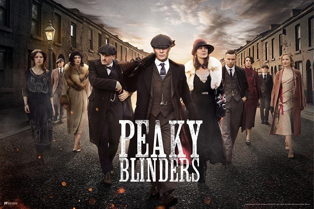 Peaky Blinders Poster Season 1 Key Art Peaky Blinders Merchandise Peaky Blinders Print Shelby Company Limited Tommy Television Series TV Show Tommy Shelby Thick Paper Sign Print Picture 8x12