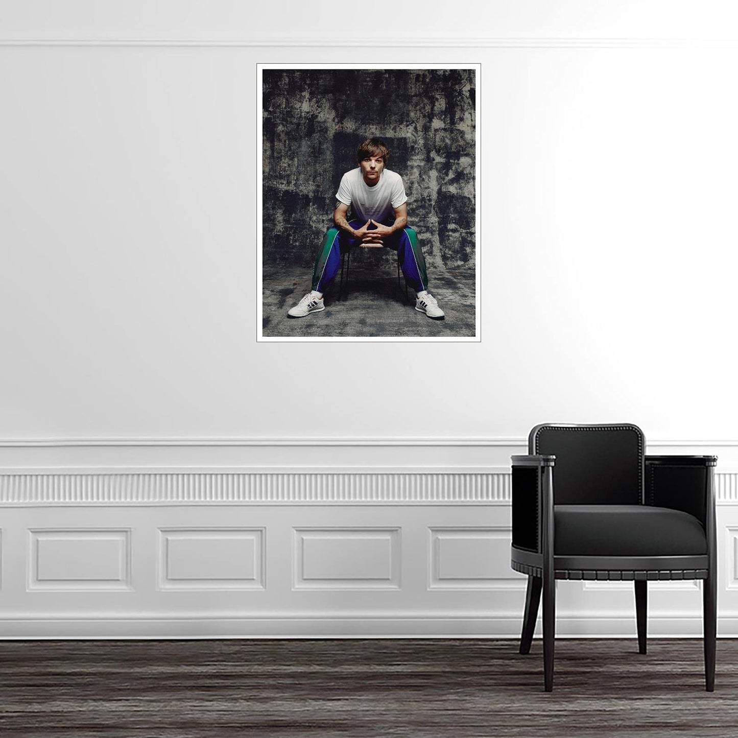 youqbf Louis Tomlinson Poster Canvas Prints Wall Art For Home Office Living Room Decorations Unframed 10*8inch