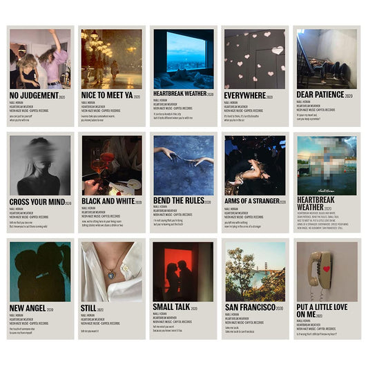 Jianchuang Minimalist Aesthetic Poster Print Pack For Music Wall Collages Kit