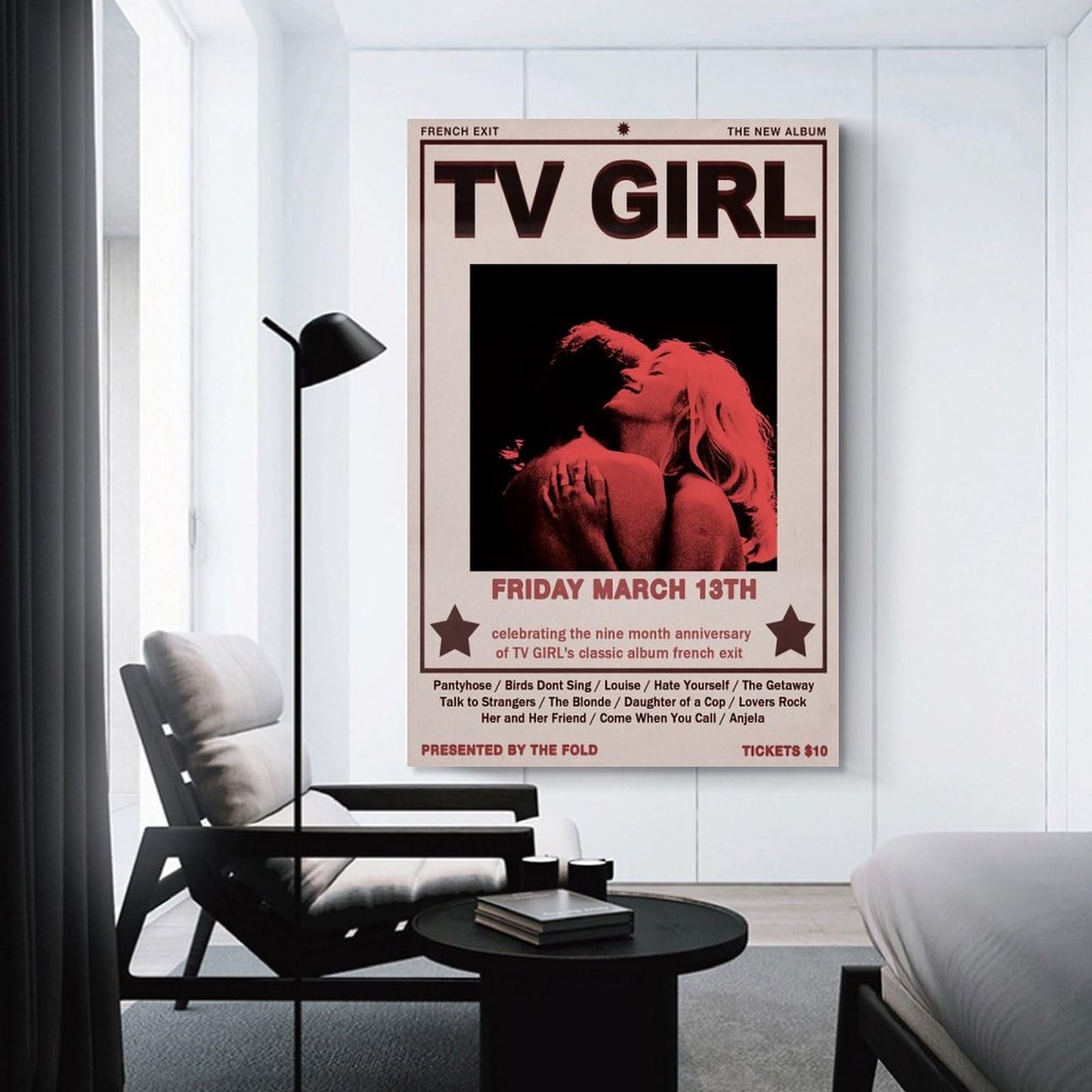 QMena Tv Girl Vintage Poster Music Posters Retro Posters High Definition Printed Posters And Canvas Printed Wall Art Posters Are Used for Room Decor 12x18inch(30x45cm) Unframe-style