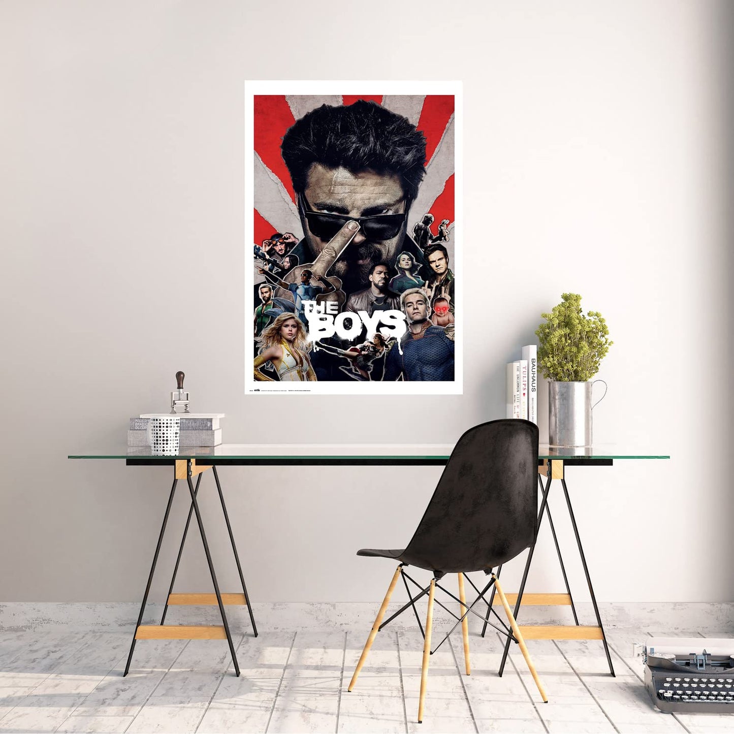 buyartforless THE BOYS CHARACTER COLLAGE 36x24 TV SHOW Art Print Poster