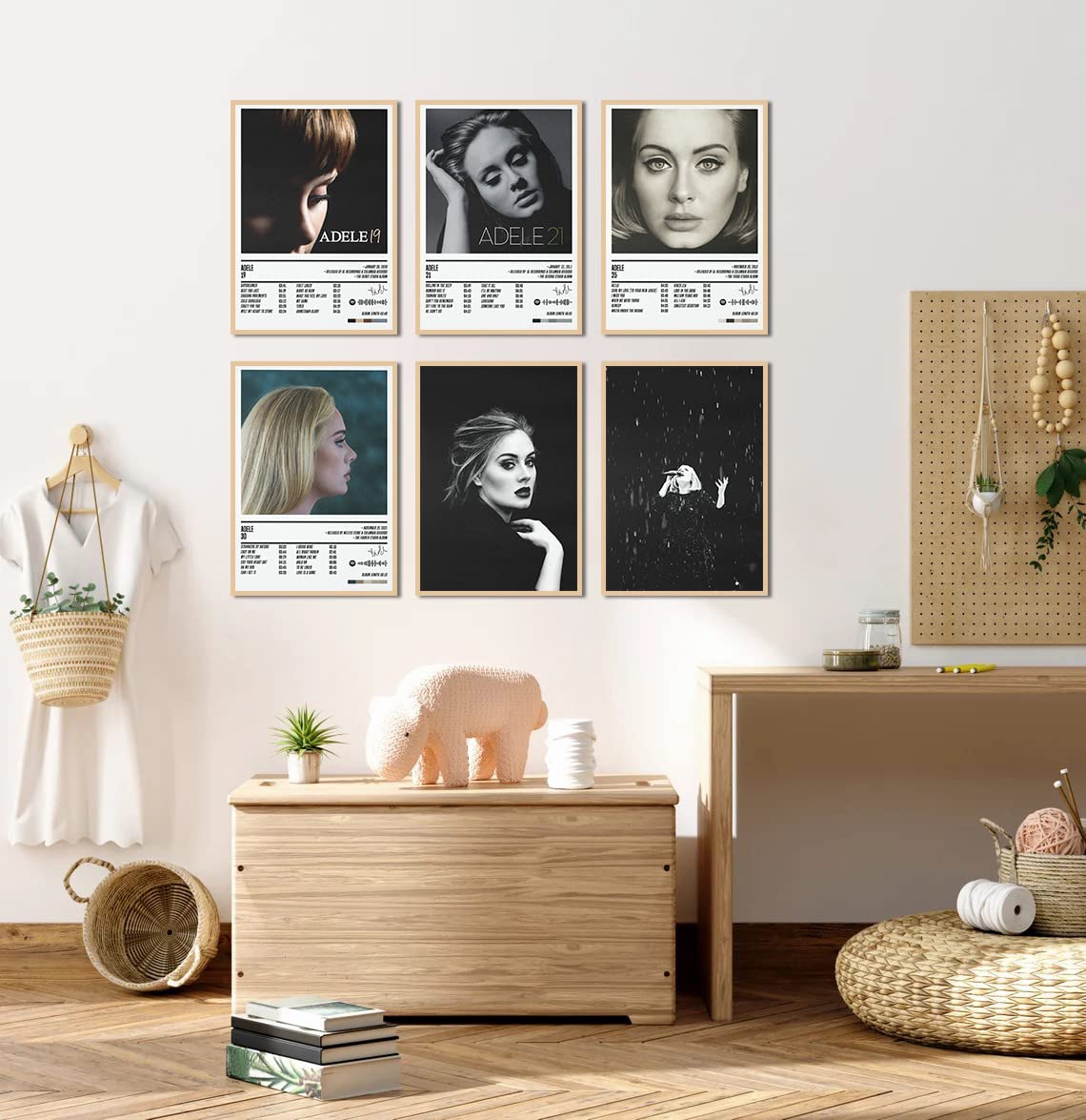 Limited Posters Jazz Singer Music Album Cover Posters Print Set of 6 Room Decor Aesthetic For Teen Girls and Boy Teens Dorm Decor For Bedroom Music Classroom Hip Hop Singer Wall Decor Canvas Wall Art