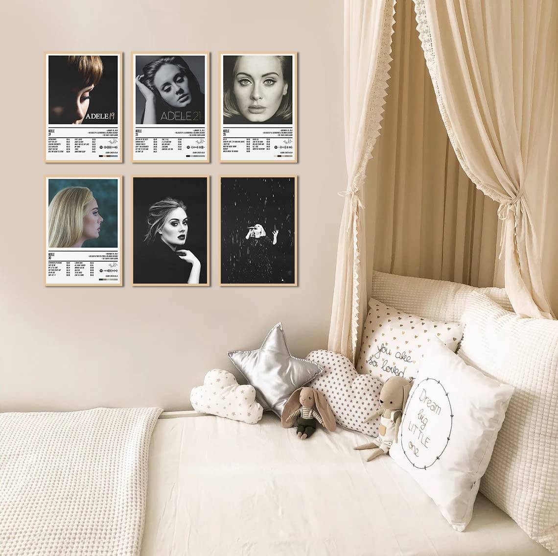 Limited Posters Jazz Singer Music Album Cover Posters Print Set of 6 Room Decor Aesthetic For Teen Girls and Boy Teens Dorm Decor For Bedroom Music Classroom Hip Hop Singer Wall Decor Canvas Wall Art