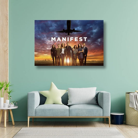 Manifest TV Series Poster Posters Wall Art Painting Canvas Gift Living Room Prints Bedroom Decor Poster Artworks 08×12inch(20×30cm)