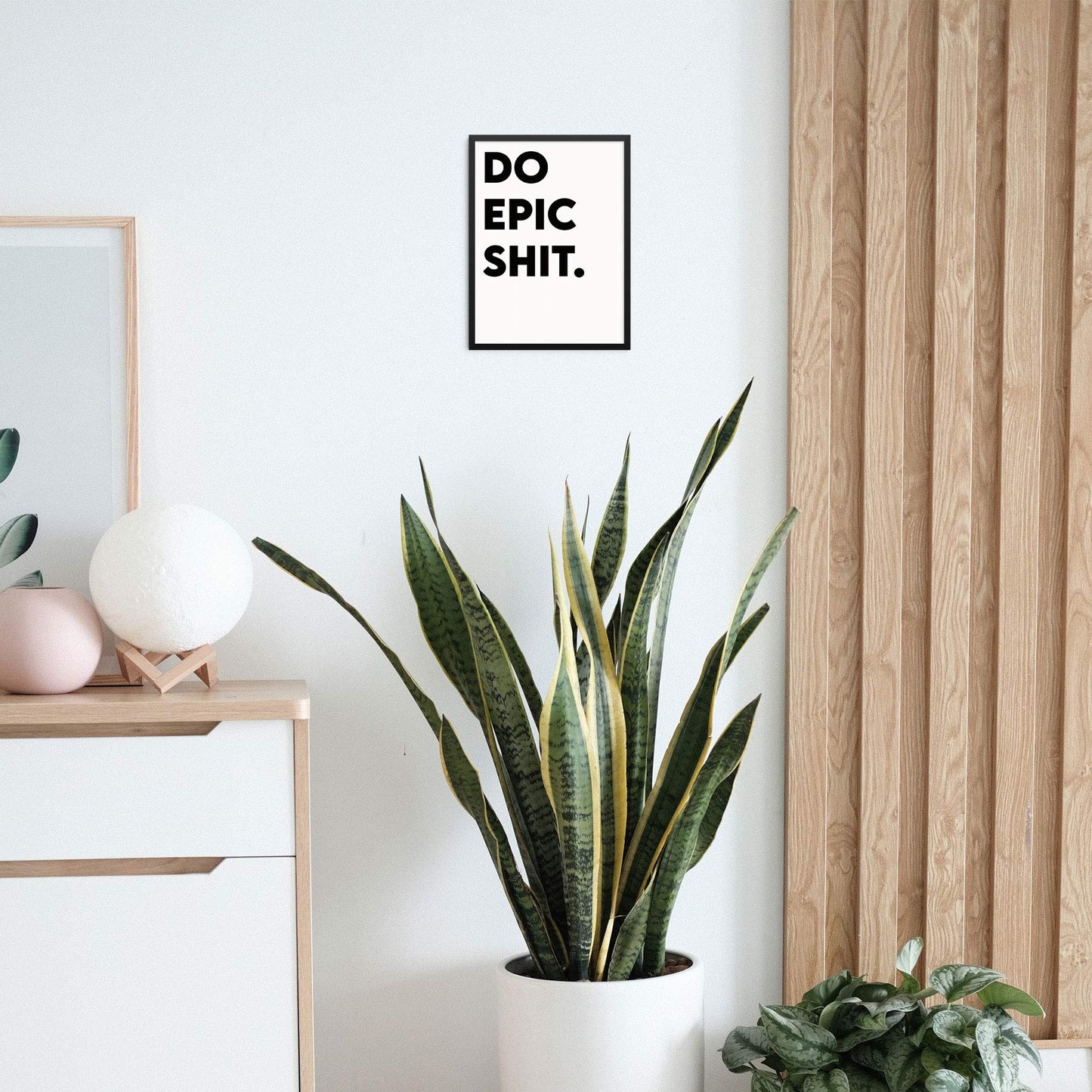 Sincerely, Not Inspirational Quote Art Print Motivational Words Poster 11"x14" UNFRAMED Motivational Typography Artwork for Living Room Bedroom or Home Office Wall Decor