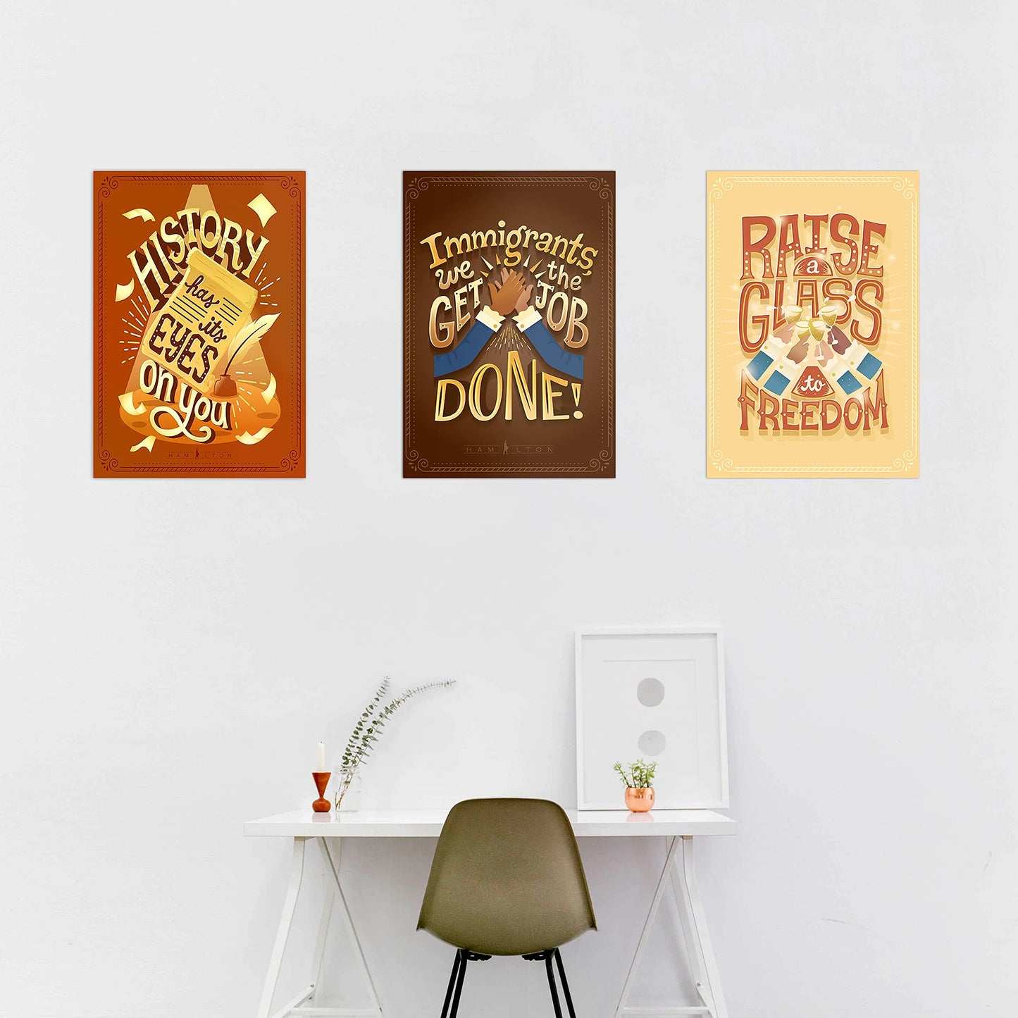 Kaedehara Kazuha American Musical Poster 8PCS Quotes Musical Prints Theater Room Decor Motivational Inspirational Wall Art for Bedroom Livingroom-11.5" x 16.5"