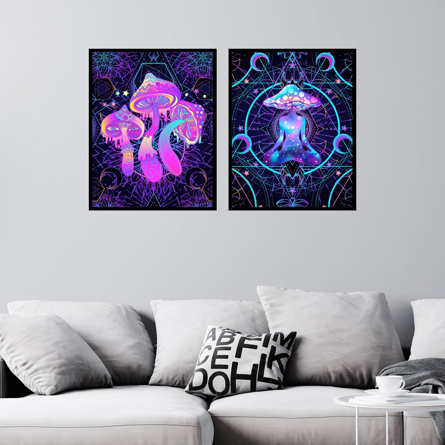 Insire Trippy Wall Art, Psychedelic Posters, Indie Posters, Psychedelic Poster, Phsychedelic Poster, Pschedelic Posters, Trippy Prints, Physchedelic Posters - Unframed (11x14”)