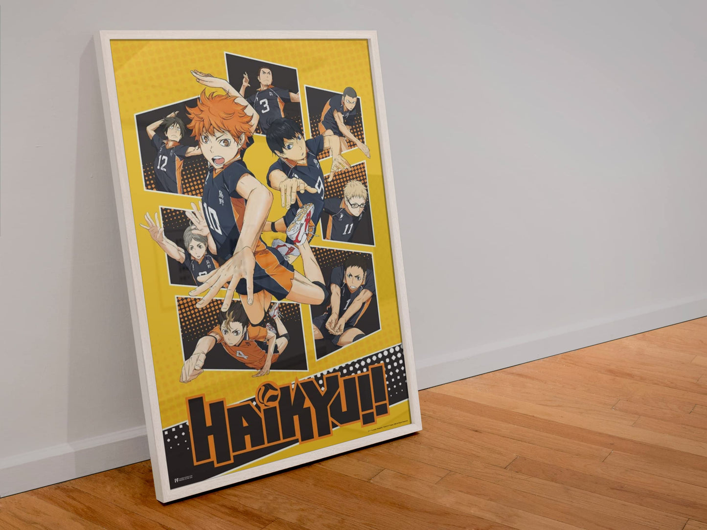 Haikyuu Poster Karasuno High School Volleyball Team Shoyo Anime Stuff Haikyuu Manga Haikyu Anime Poster Crunchyroll Streaming Anime Merch Animated Series Show Cool Wall Decor Art Print Poster 12x18