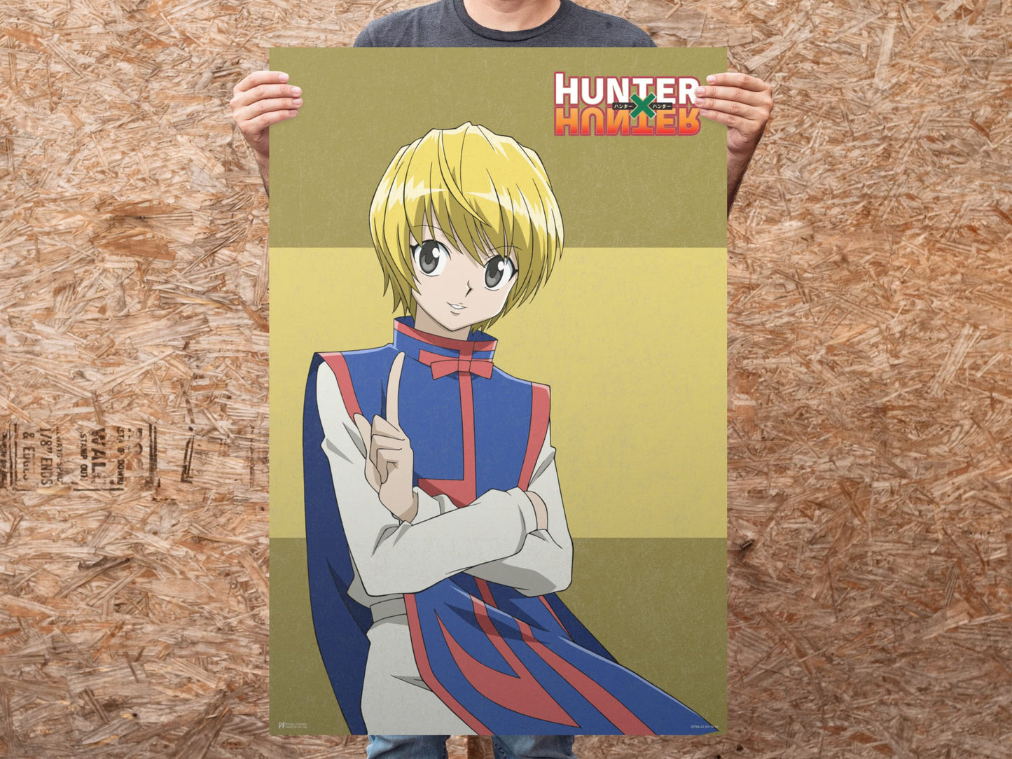 Hunter X Hunter Anime Posters Modern Anime Merch Wall Decor Kurapika Manga Series Cool Home Living Room Bedroom Wall Art Decorations Japanese Manga Fans Gift Cool Wall Decor Art Print Poster 12x18