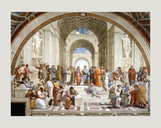 HUNTINGTON GRAPHICS School of Athens by Raphael - Art Print/Poster 11x14 inches