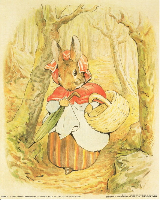 Impact Posters Gallery Beatrix Potter - The Tale of Peter Rabbit Kids Room Wall Decor Print Picture Poster Art (16x20)