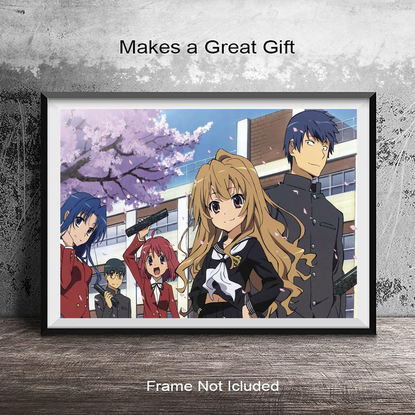 Toradora! - Poster 11 x 17 inch Poster Print Frameless Art Gift 28 x 43 cm Matte Paper Surface