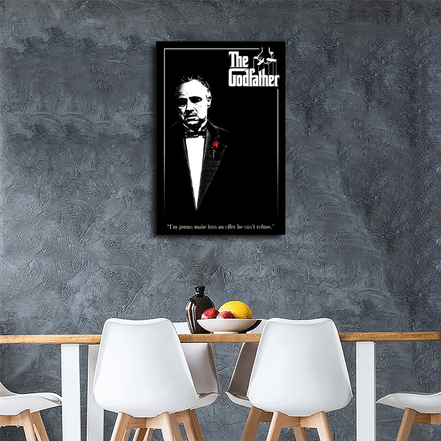 outdoor wall art reactionary gangr Movie Art Poster Canvas Painting Decor Wall Print Photo Gifts Home Modern Decorative Posters Framed/Unframed 12x18inch(30x45cm)