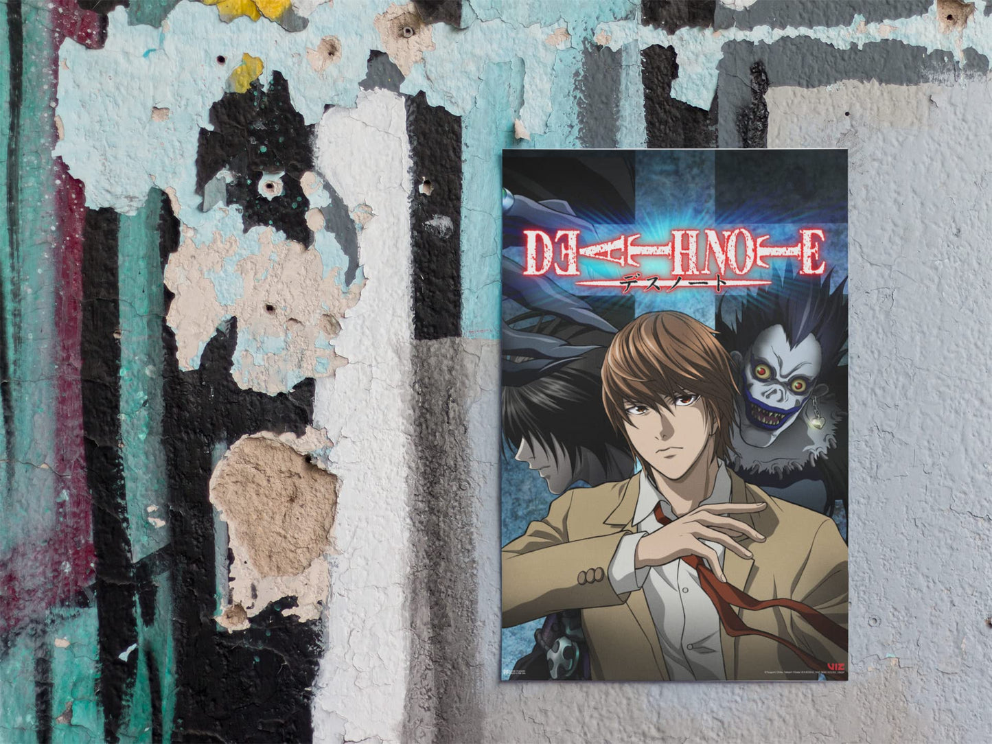 Death Note Anime Merch Wall Decor Movie Posters Anime Stuff Teen Boy Dorm Room Bedroom Decor Aesthetic Manga Series Wall Poster Modern Anime Birthday Cool Wall Decor Art Print Poster 12x18