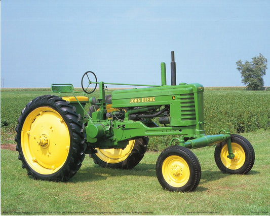1947 John Deere Vintage Farming Tractor Wall Decor Art Print Poster (16x20)