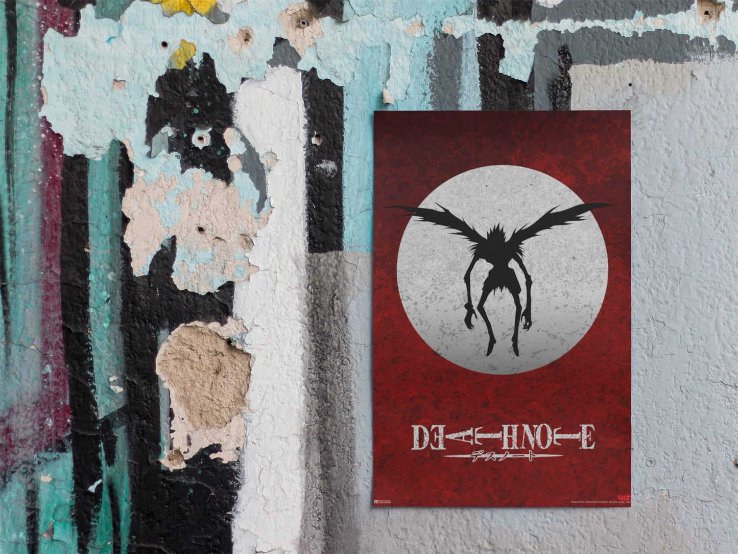 Death Note Poster Anime Merch Poster Cool Anime Posters Decorative Wall Decor Modern Teen Boys Room Bedroom Decor Aesthetic Anime Manga Series Ryuk Cool Wall Decor Art Print Poster 12x18