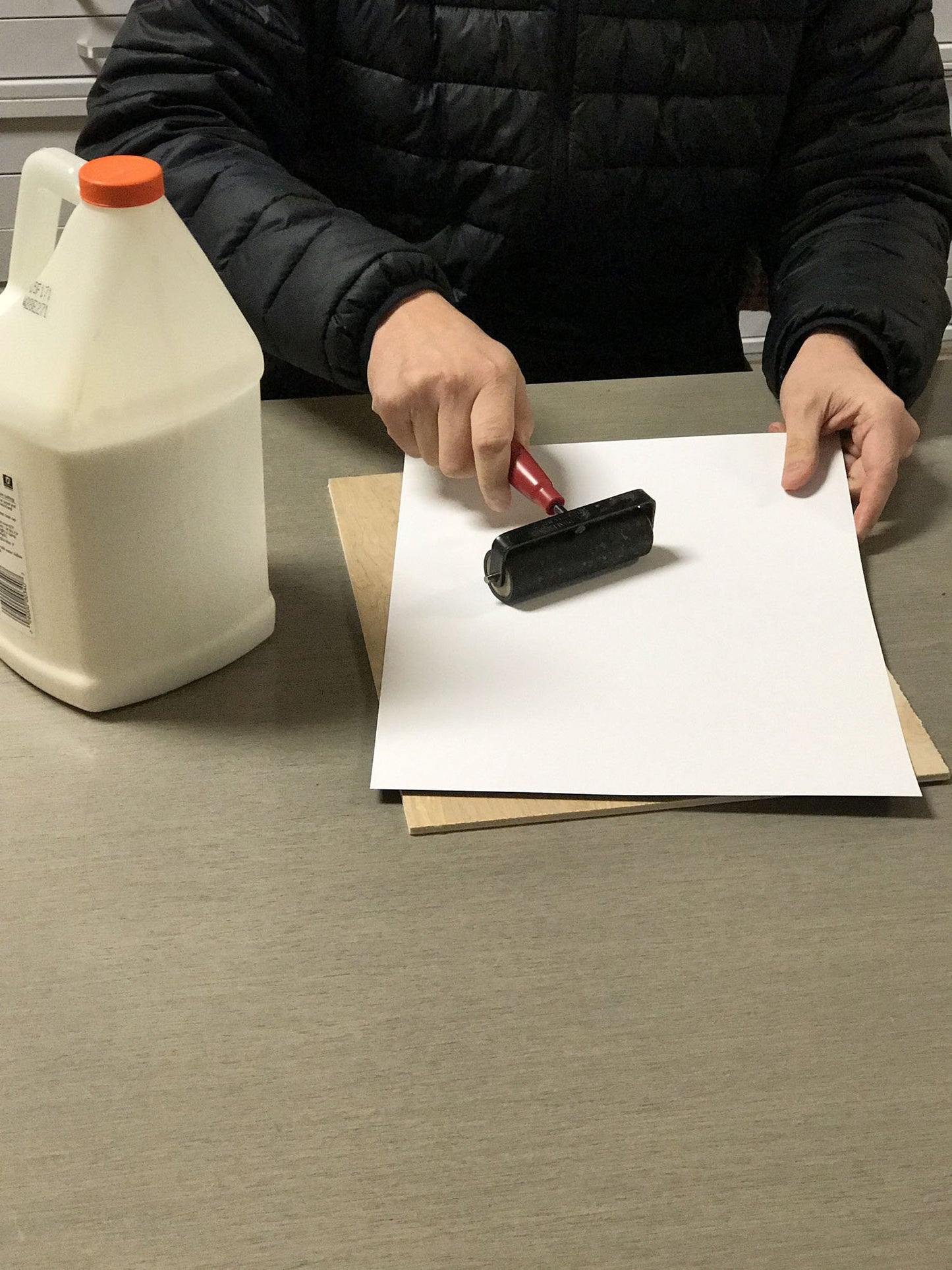 French Leopard Print Old-Fashioned Bath Tub and Sink; Two 12 x 12 Poster Print