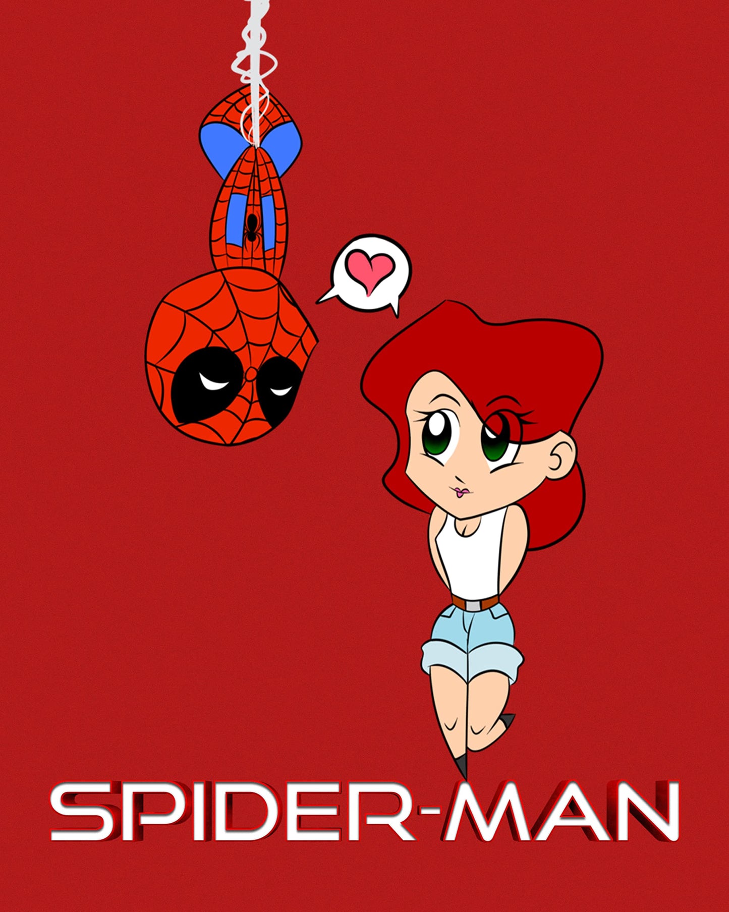 OzWood Crafts- Spider man Wall Decor Poster Prints, Set of 6 FRAMELESS (8''x10''), Spider Man room decor for boys, Spider Man Posters for Boys Room, Spider Man Wall Art,