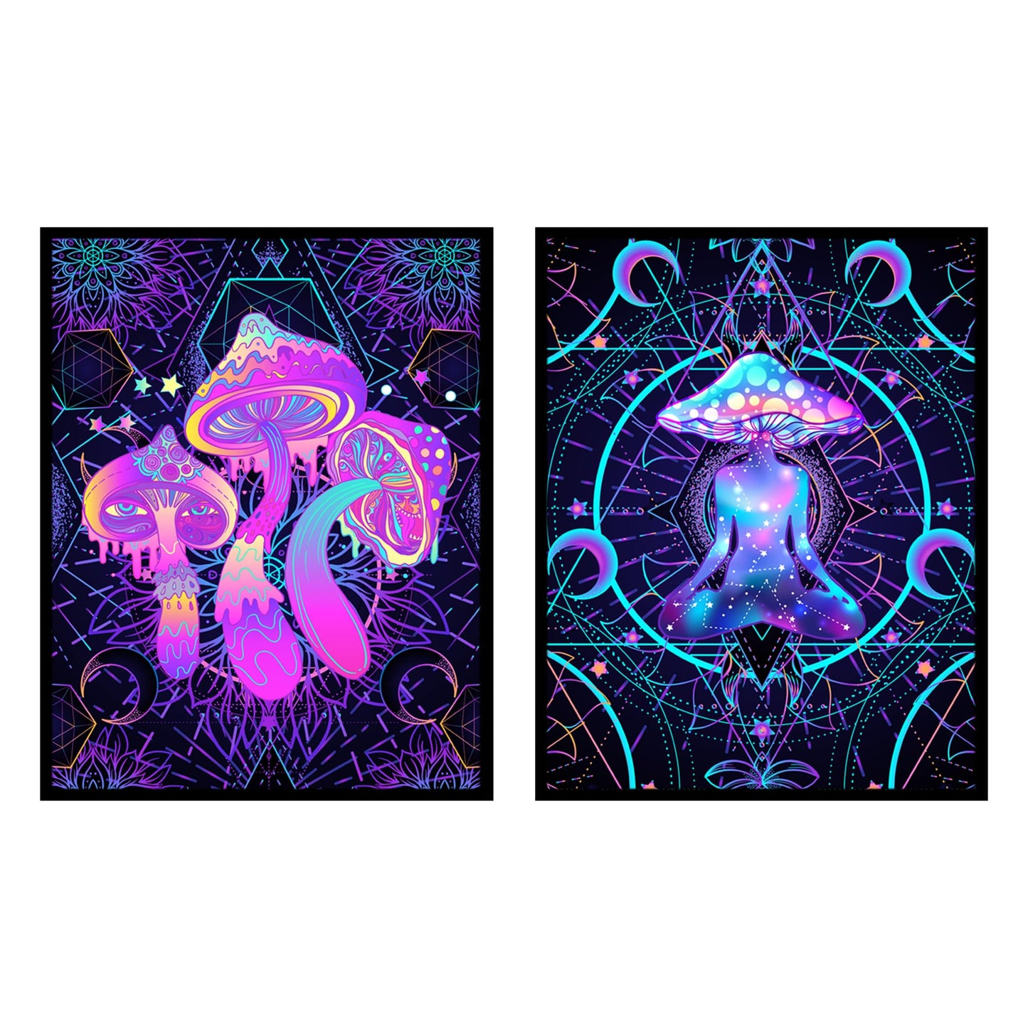 Insire Trippy Wall Art, Psychedelic Posters, Indie Posters, Psychedelic Poster, Phsychedelic Poster, Pschedelic Posters, Trippy Prints, Physchedelic Posters - Unframed (11x14”)