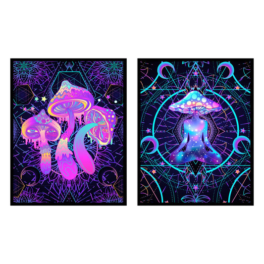 Insire Trippy Wall Art, Psychedelic Posters, Indie Posters, Psychedelic Poster, Phsychedelic Poster, Pschedelic Posters, Trippy Prints, Physchedelic Posters - Unframed (11x14”)