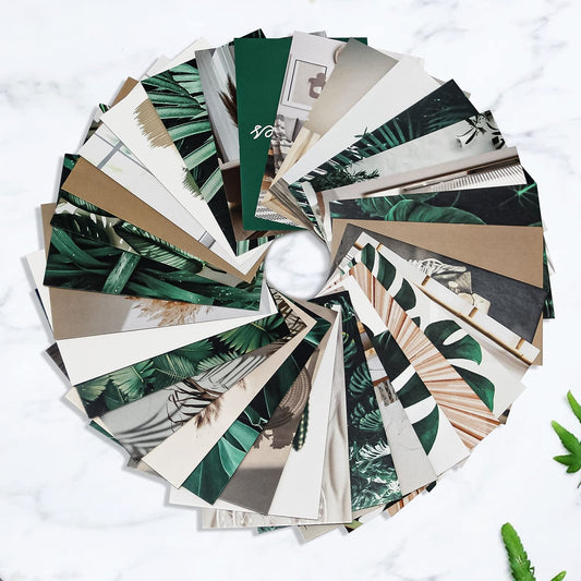 SUPOW Wall Collage Kit 70pcs, Aesthetic Pictures for Room Decor, Boho Cottagecore Art Illustration, Neutral Dorm Decor Photo Prints, Cute Green VSCO Posters, Trendy Bedroom Teen Girls 4x6 inch