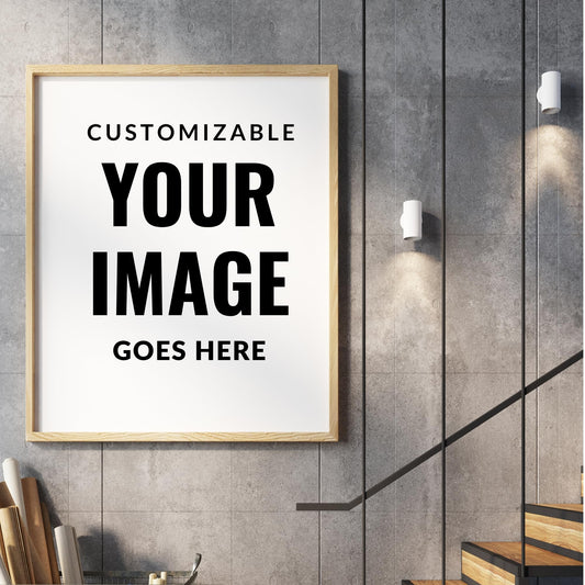 Customizable Poster | Personalized Photo to Poster Printing, Wall Art Prints (20x30)