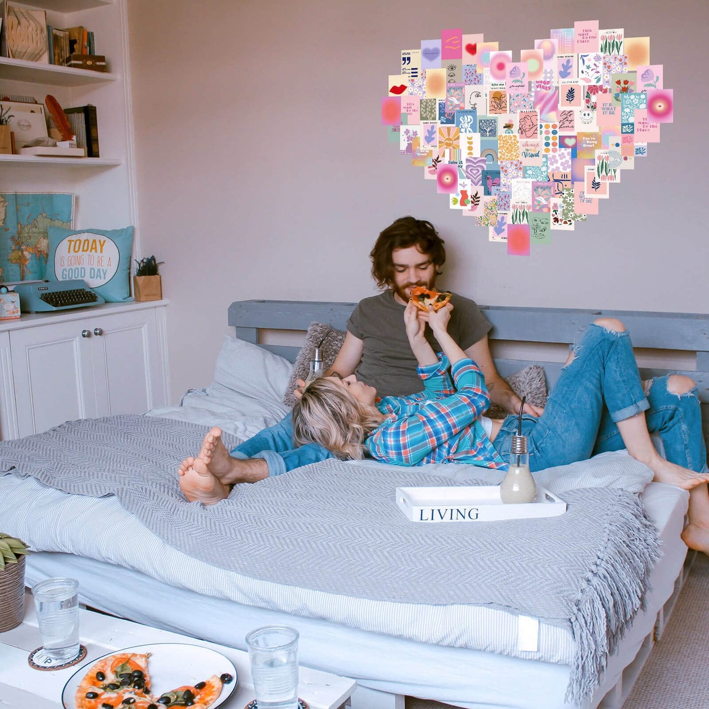 Room Decor Aesthetic,Pink Wall Decor,70PCS Cute Wall Posters,Danish Pastel Wall Collage Kit,Y2k Decorations,Preppy Room Decor for Teen Girls Apartment/College Dorm/Bedroom Decor,Photo Prints,4x6 Inch