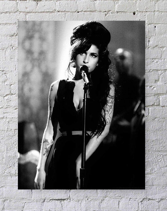 Amy Winehouse Poster Art Print Posters,16''×20'' Unframed Poster Print (A)
