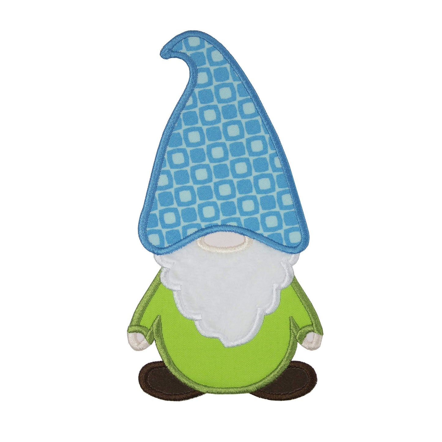 Gnome Patch your choice of sew on or iron on patch