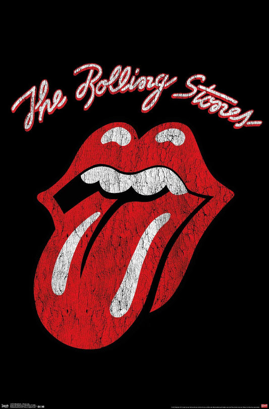 Trends International Rolling Stones-Classic Logo Wall Poster, 22.375" x 34", Unframed Version