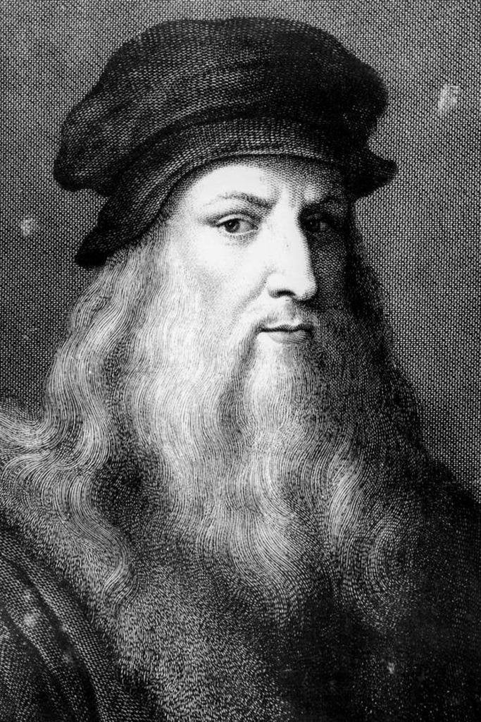 Leonardo Da Vinci Self Portrait Younger Years Realism Charcoal Artwork Davinci Drawings Portrait Oil Painting Wall Art Renaissance Posters Vinci Art Thick Paper Sign Print Picture 8x12