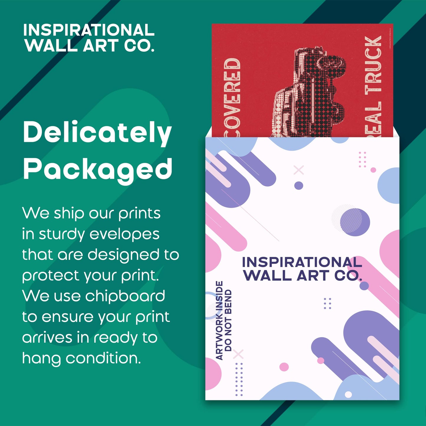 Inspirational Wall Art Co. - Mud On Your Truck - Lifted Diesel Country Chevy Boys Motivational Quotes Posters - Print Home Gift Bedroom Decor - 11X14 inches