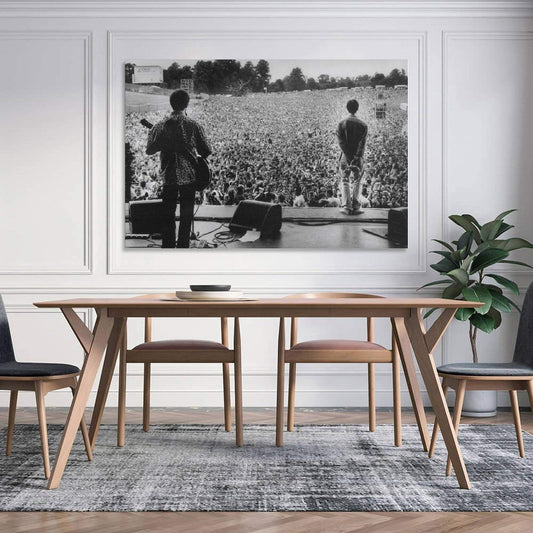 RAKKOTY Oasis on Twitter - On Stage - Liam Gallagher - Slane Panoramic Poster Canvas Wall Art Print Decorative Painting Artwork 12×18inch(30×45cm)