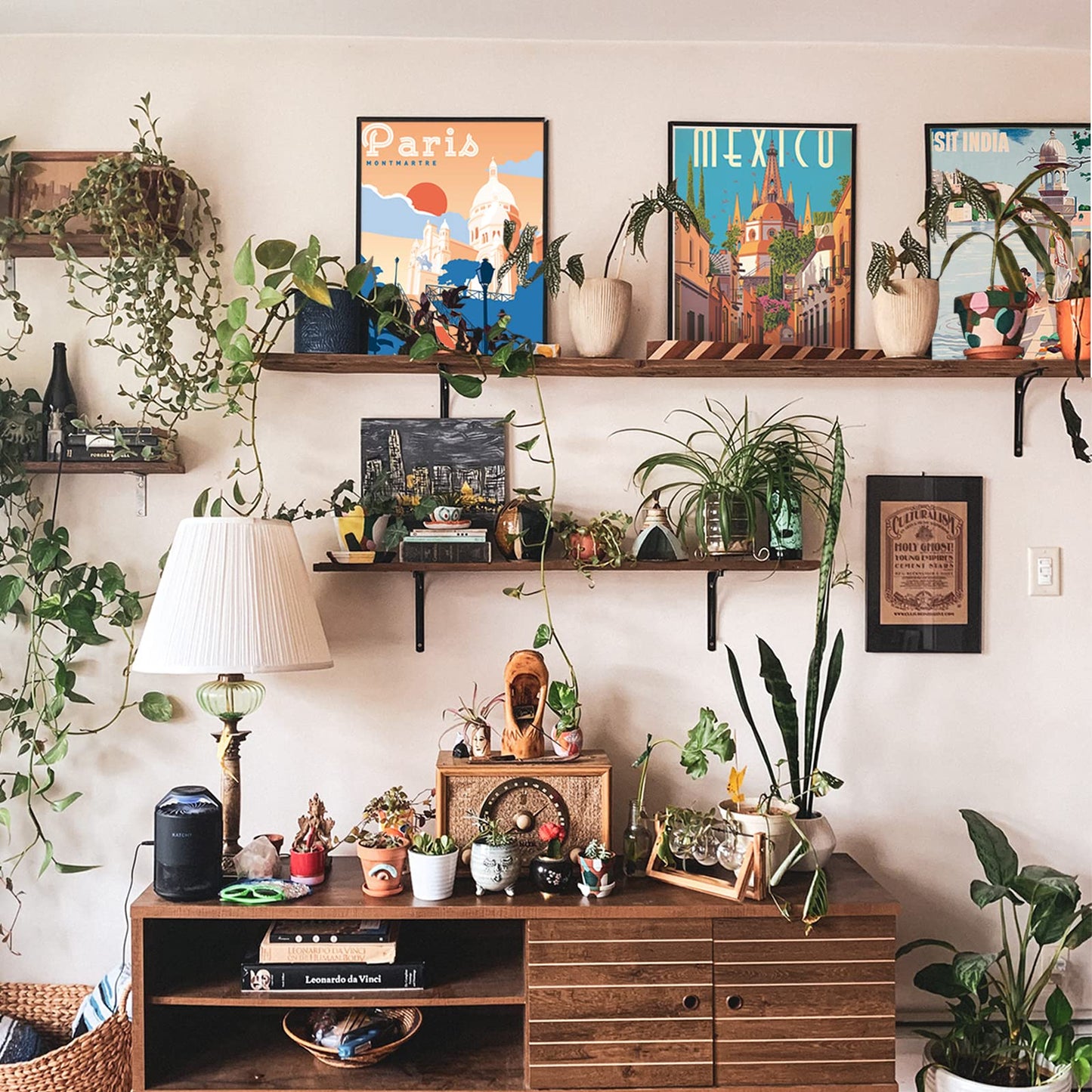 VIVIMAGIS Vintage Wall Decor Aesthetic Retro Style Travel City Posters for Room Decor Wall Art Print-Set of 12 World Travel Paintings Decorations Dorm Room 8" x 10" (UNFRAMED)