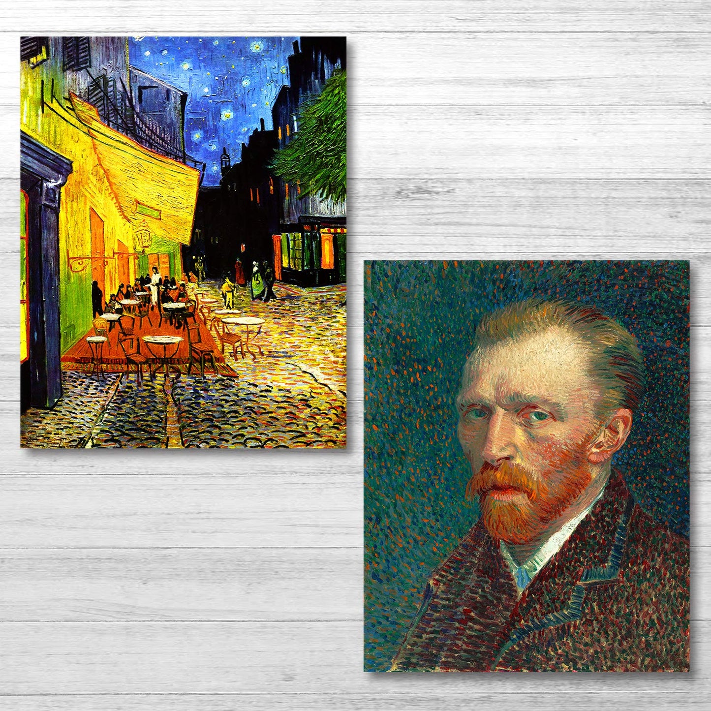 YASEN Van Gogh Canvas Wall Art Posters And Prints Of Famous Painting Abstract Wall Art Prints Unframed Art 8x10 Vincent Van Gogh Poster Artwork (4 Pack B)