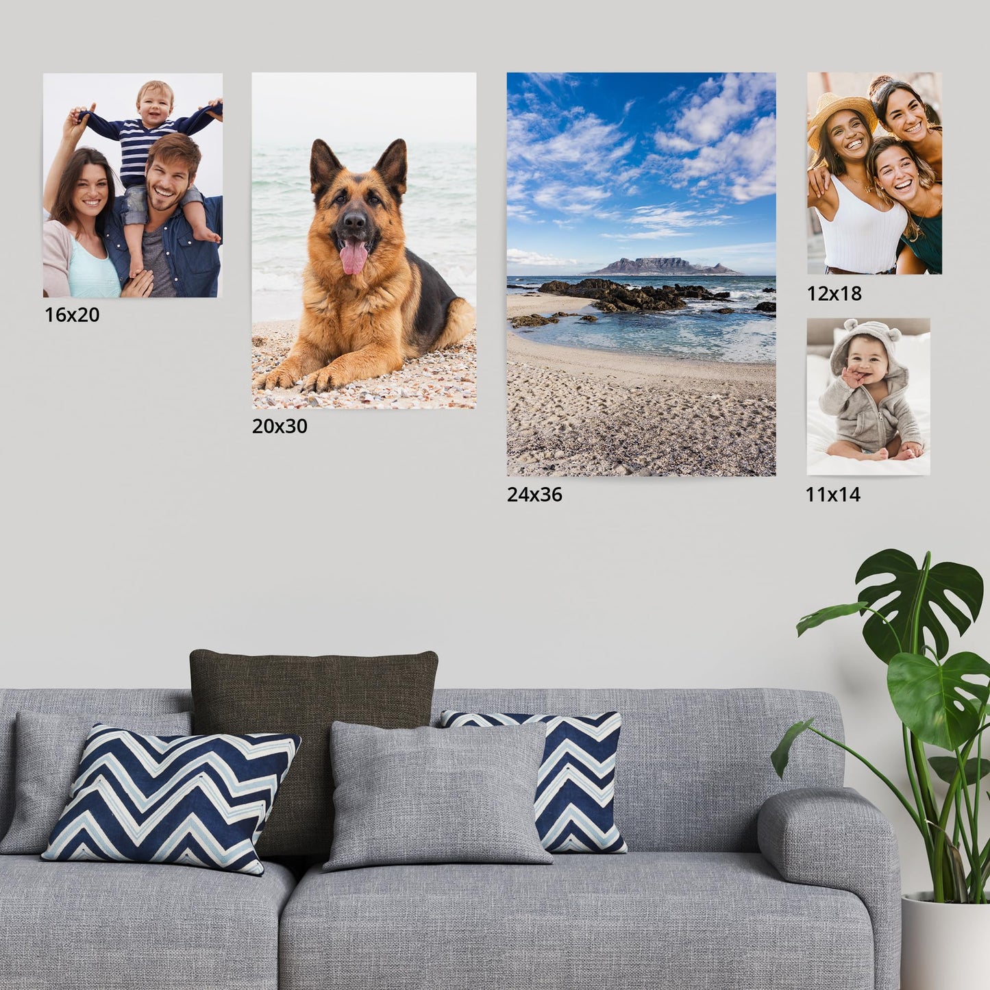 Customizable Poster | Personalized Photo to Poster Printing, Wall Art Prints (20x30)