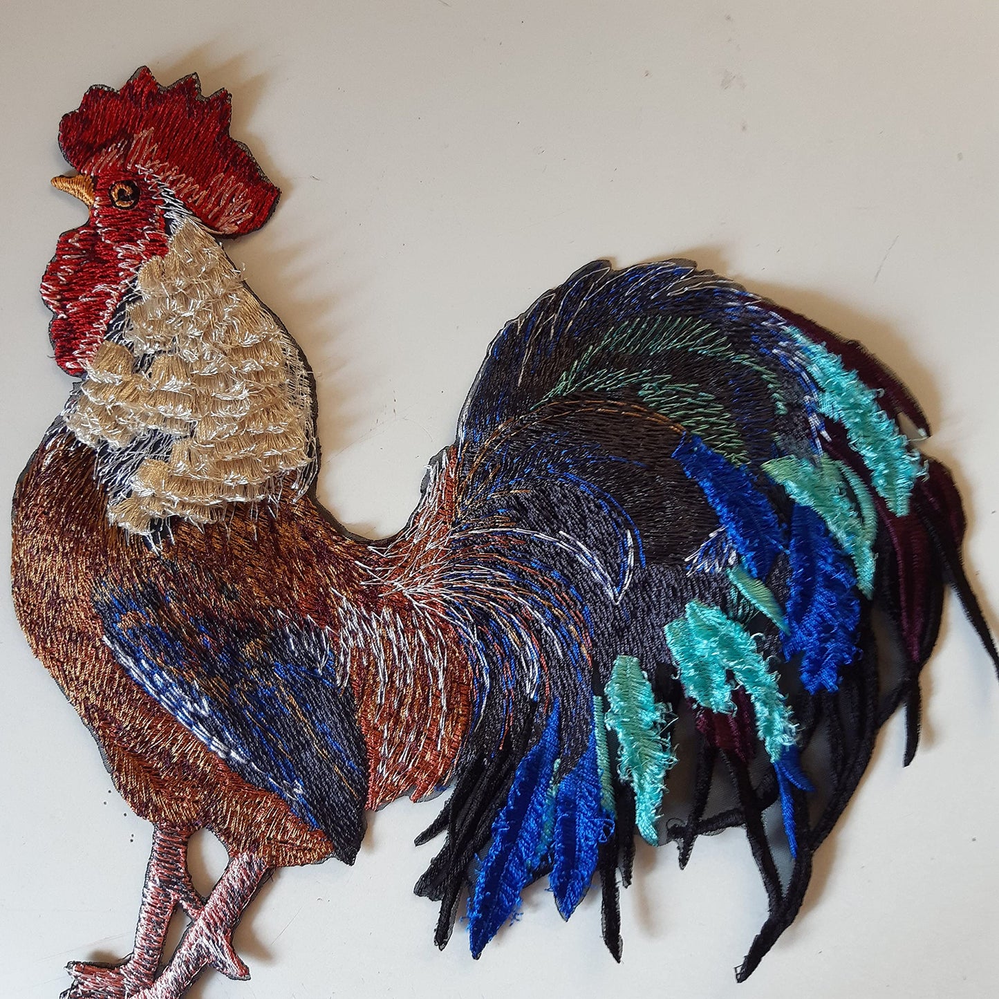 Moks461 Bird Patch, Large patch, Rooster Patch