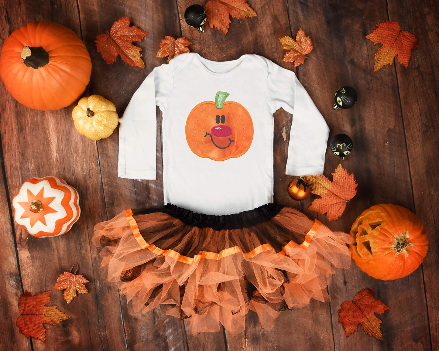 Happy Pumpkin Patch your choice of sew on patch or iron on patch