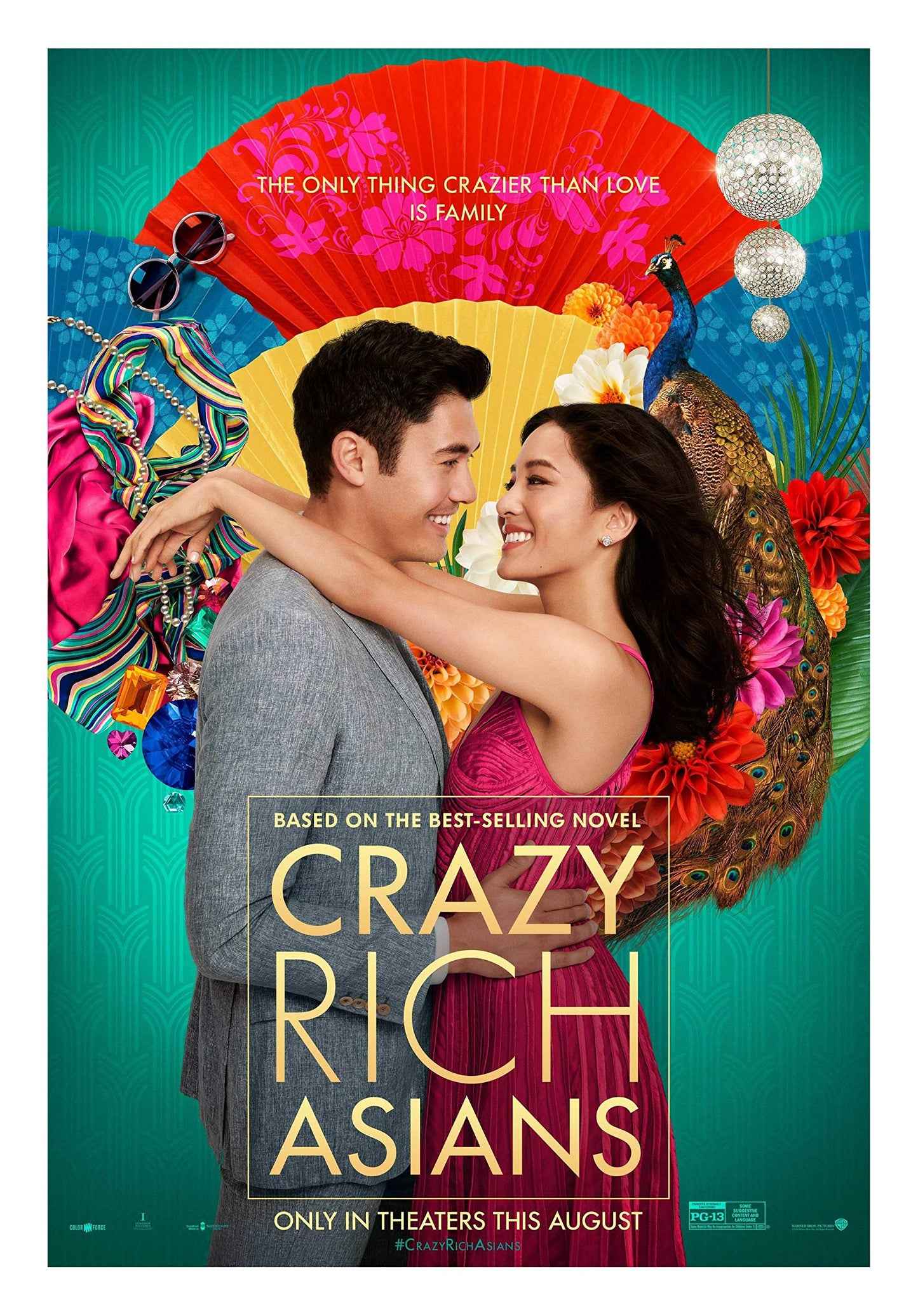 Crazy Rich Asians Movie Poster Limited Print Photo Henry Golding Awkwafina Ken Jeong Size 11x17#1