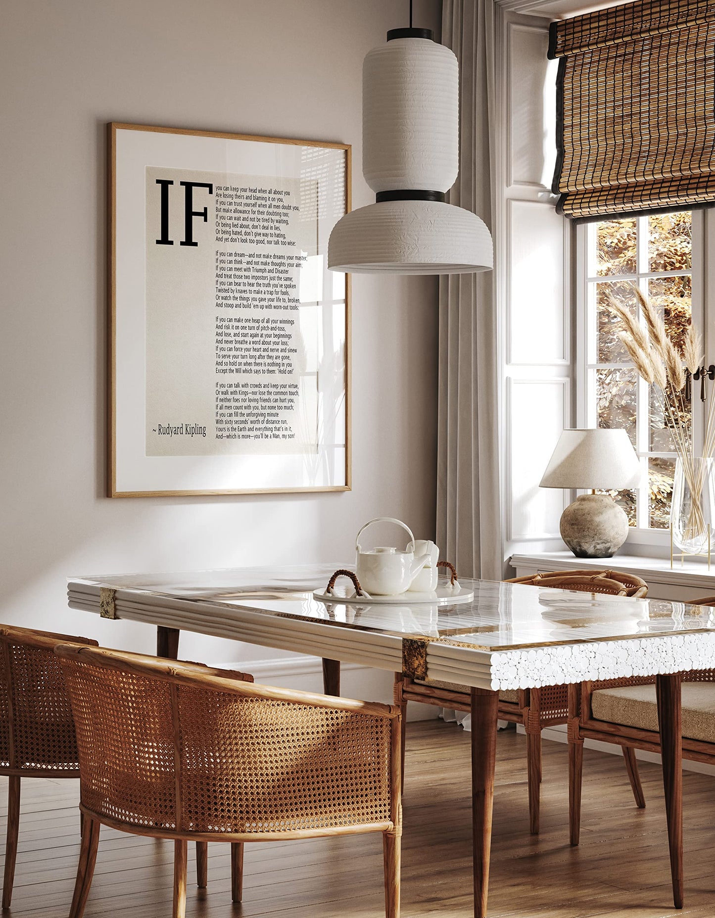 IF Poem Art Print IF Poem by Rudyard Kipling Art Print IF Poster If Poem Poster If Poem Print If Poem Wall Art If you can If by Kipling Poem (5 x 7, Ivory)