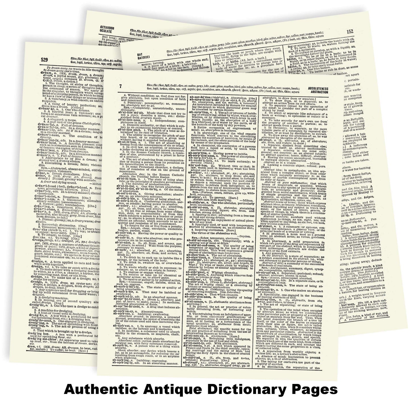 A Long Time Ago Inspirational Quote Wall Art, Vintage Dictionary Art Print For Home Decor, Antique Art Print Poster, Space Star Galaxy Boys Wall Decor 8x10 Inches, Ready to Frame