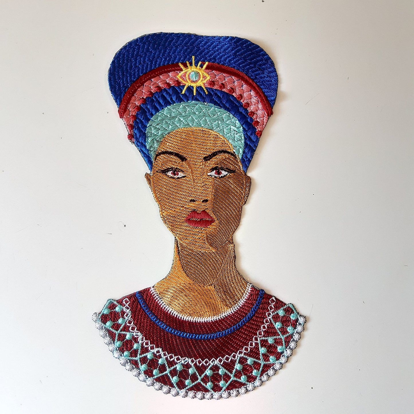 Moks471 Large patch queen Nefertiti, back patch