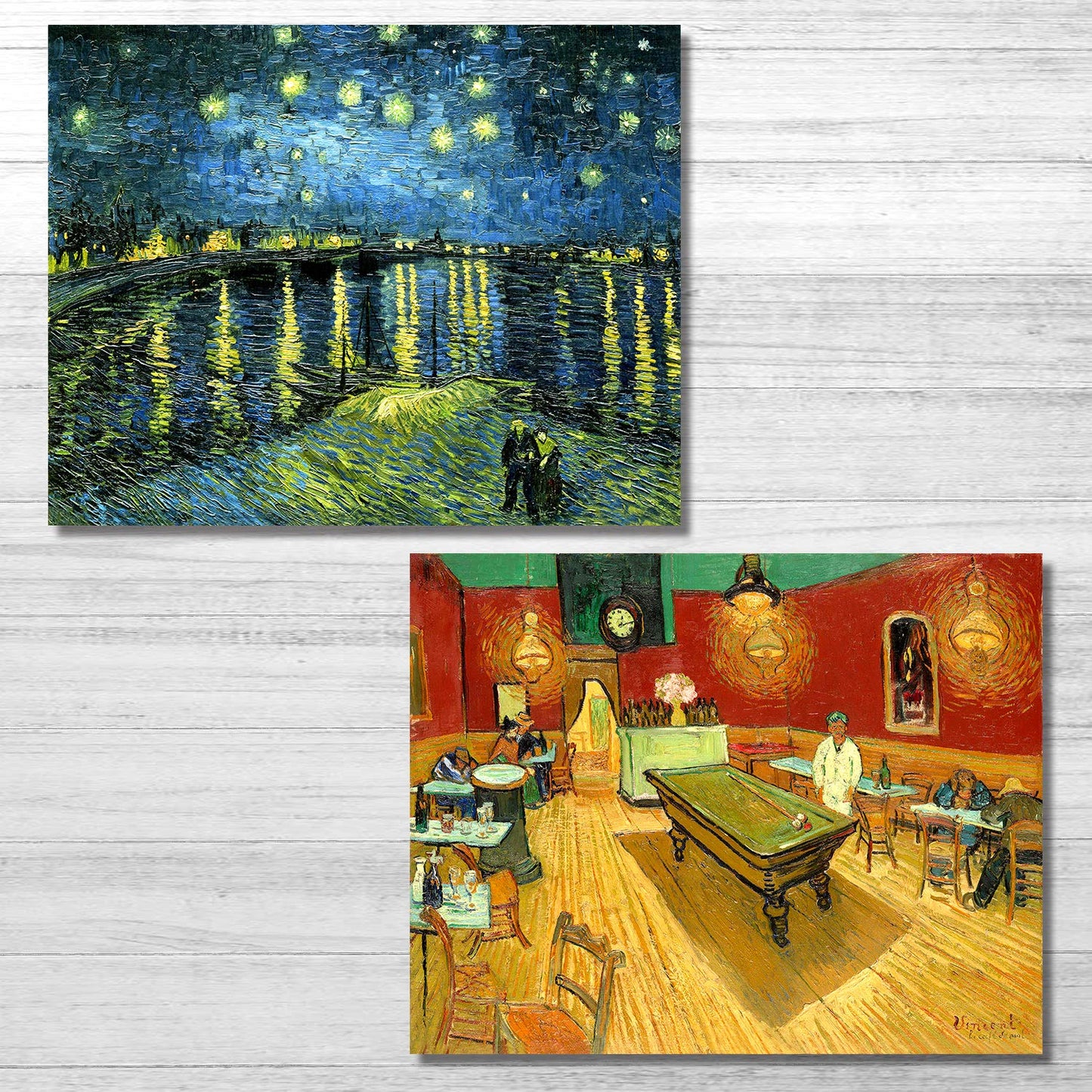 YASEN Van Gogh Canvas Wall Art Posters And Prints Of Famous Painting Abstract Wall Art Prints Unframed Art 8x10 Vincent Van Gogh Poster Artwork (4 Pack B)