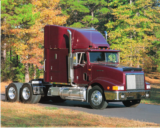 Impact Posters Gallery Semi International Diesel Big Rig Transportation Truck Wall Decor Art Print Picture Poster (16x20)