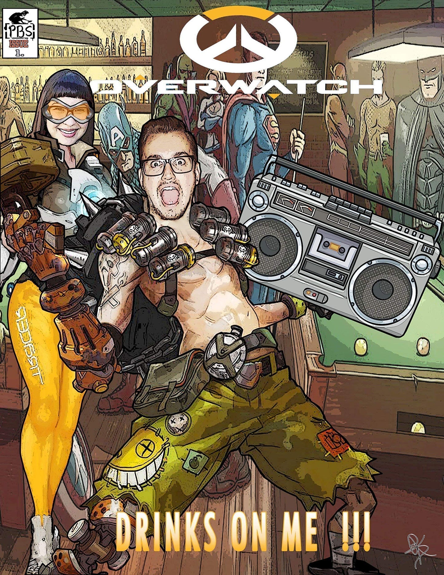 Custom Comic Book Covers - Personalized Comic Book Cover Perfect Gift BEST QUALITY ON WEB