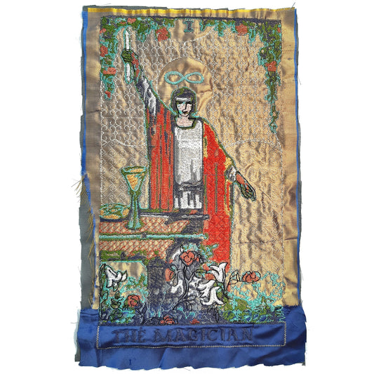 Moks332(p) Magician Tarot Card patch, embroidered patch