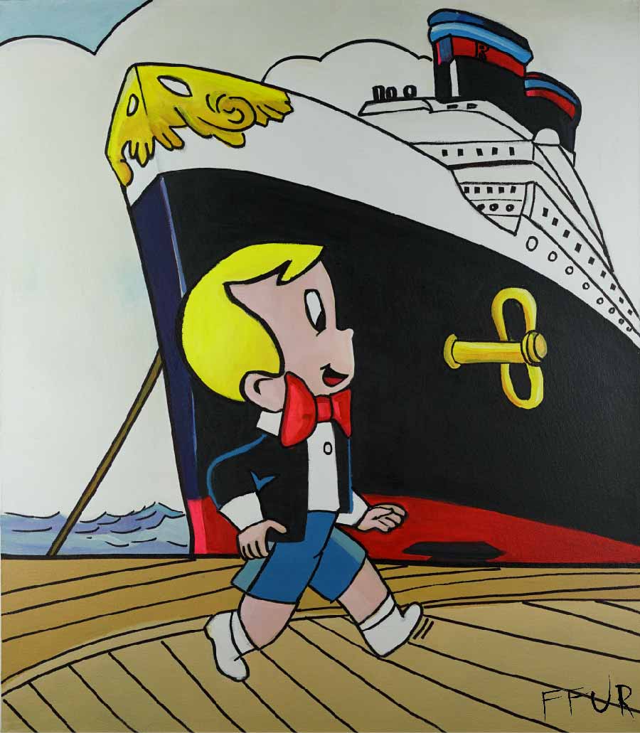 Richie Rich Wall Art Canvas - Big Toy
