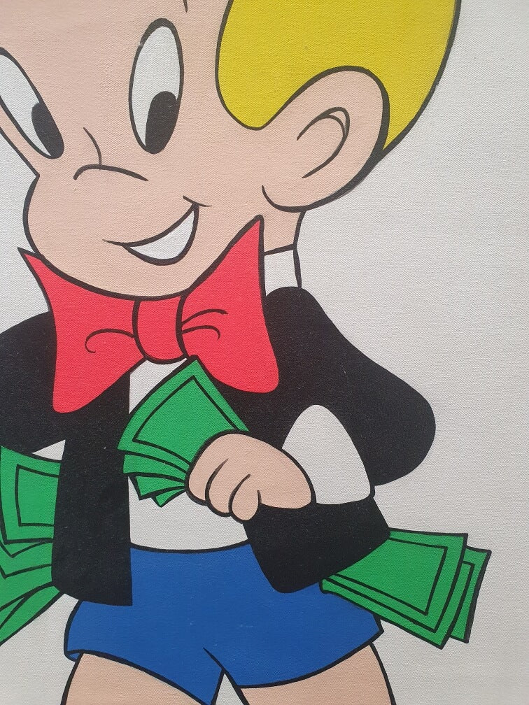 Independent: An Eye-Catching Canvas Art Piece by FFUR, Celebrating the Power and Strength of Independent Thinking and Financial Freedom.