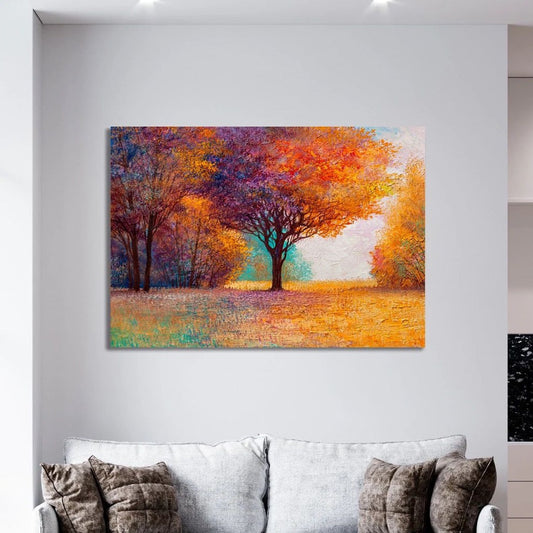 The Autumn Bloom Canvas